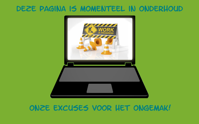 onderhoud webpagina
